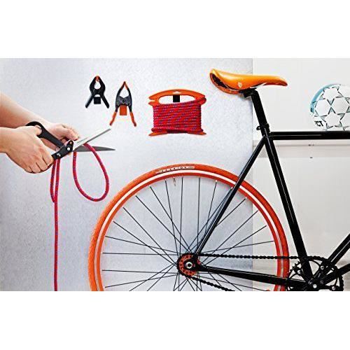 Fiskars 9158 - CISAILLE A MAIN -Ciseaux- ServoCut haute performance 21 cm Lame serrada