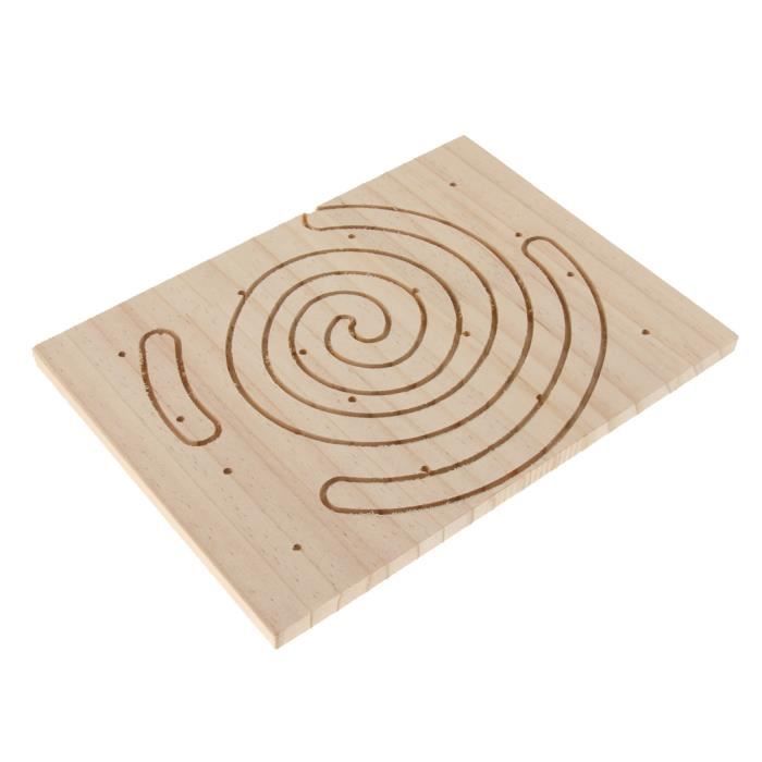 Planche pour Cage Tapis en Bois de Hamster Gerbille Chinchilla Cage Accessoires