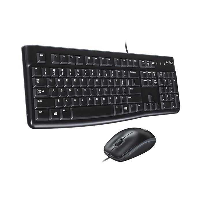 Logitech Desktop MK120 - Ensemble clavier et souris - USB - espagnol