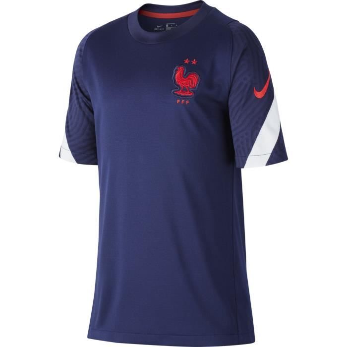 MAILLOT ENTRAÎNEMENT JUNIOR EQUIPE DE FRANCE BLEU 2020