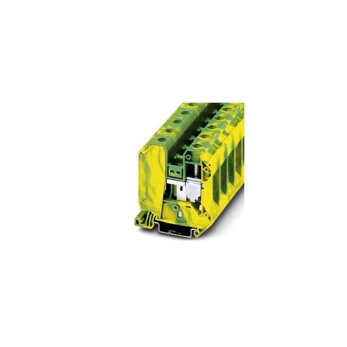 Bloc de jonction pour conducteur de protection Contenu: 50 pc(s) Phoenix Contact UT 35-PE 3044241