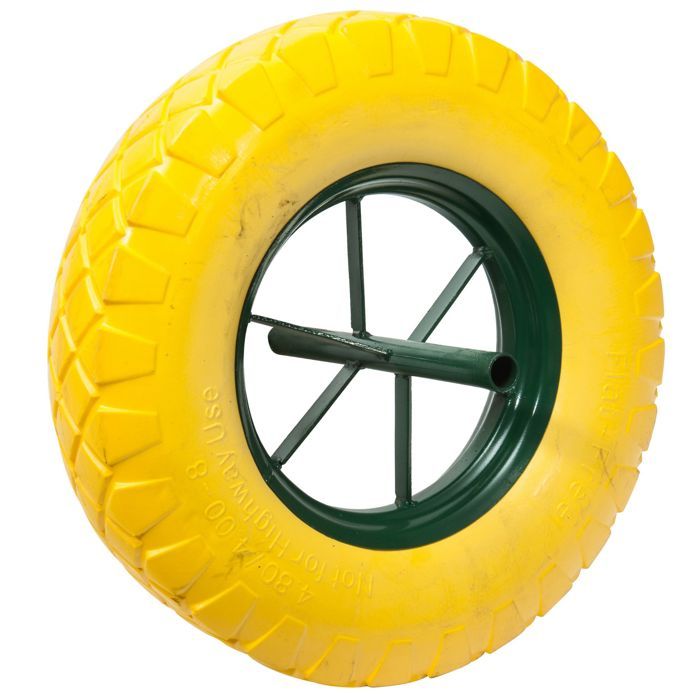 Roue increvable 15'' 385x95 Axe de 20 mm
