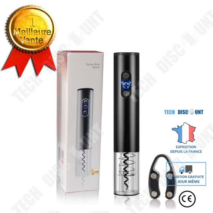 TD® Ouvre-bouteille électrique à batterie sèche, ouvre-bouteille électrique, ouvre-bouteille automatique