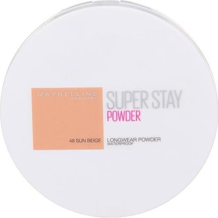 GEMEY MAYBELLINE Poudre SuperStay 24h - Beige Ensoleillé