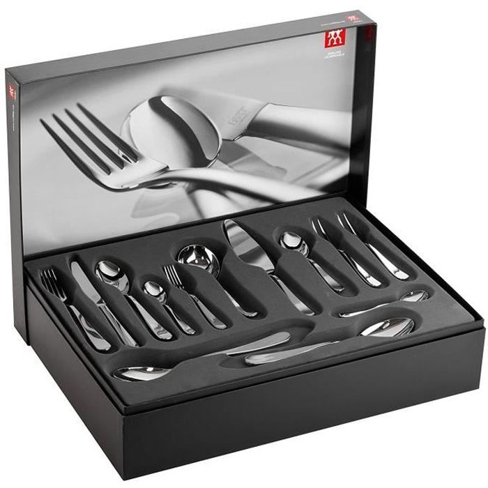 Zwilling - Ménagère Nottingham - Acier inoxydable 18/10 - Mat - 68 pièces - 07145-338-0