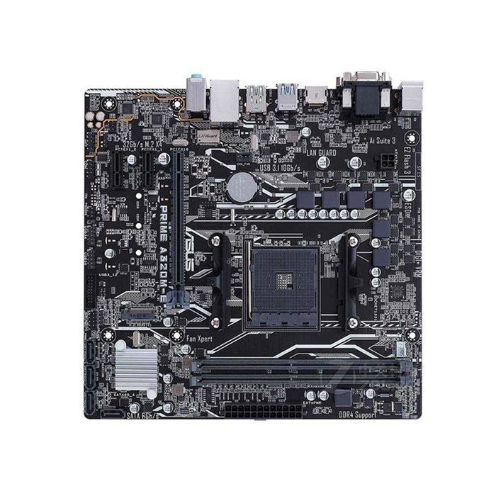 Carte mère ASUS PRIME A320M-E AMD A320 Socket AM4 2xDDR4 32GB Micro ATX - Asus