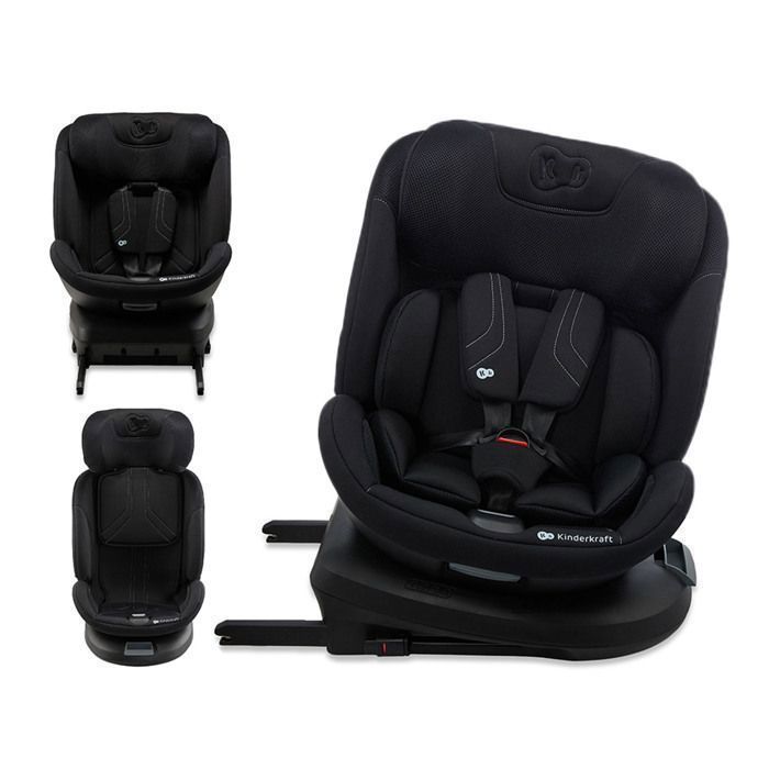 Siège Auto Kinderkraft XPEDITION 3 i-Size 360° Pivotant ISOFIX Évolutif 40-150 cm Noir