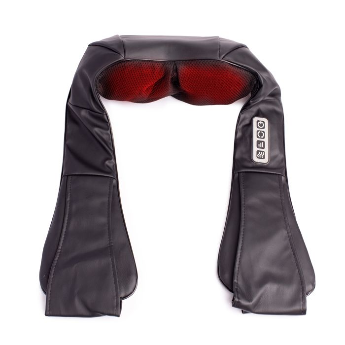 Coussin Massant Pour Nuque Et Cou - Couleur Bleu, Noir Ou Rouge