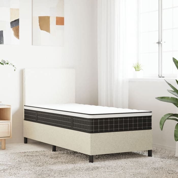 Black Friday Matelas à ressorts bonnell moyen - BURKE - contemporain - 90x200 cm mm332