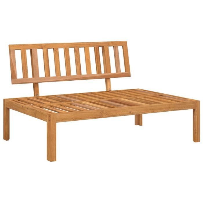SALE 2026Canapé central palette de jardin - Salon de jardin