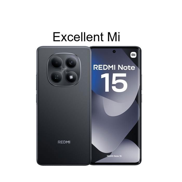 REDMI Note 15 4G Smartphone de 8G RAM ROM Vendu par Excellent Mi EU Version Chargeur non inclus - vue 3