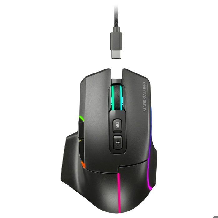 Mars Gaming MMW VECTOR Tri mode Sans Fil 12000DPI RGB - vue 2