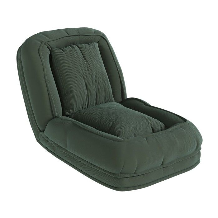 Canapé Convertible Vert 90x180x26cm Réglable 5 Positions 2 Coussins Multifonction Pour Salon Chambre Et Coin Lecture Canapé Convertible Vert 90x180x26cm Réglable 5 Positions 2 Coussins Multifonction Pour Salon Chambre Et Coin Lecture