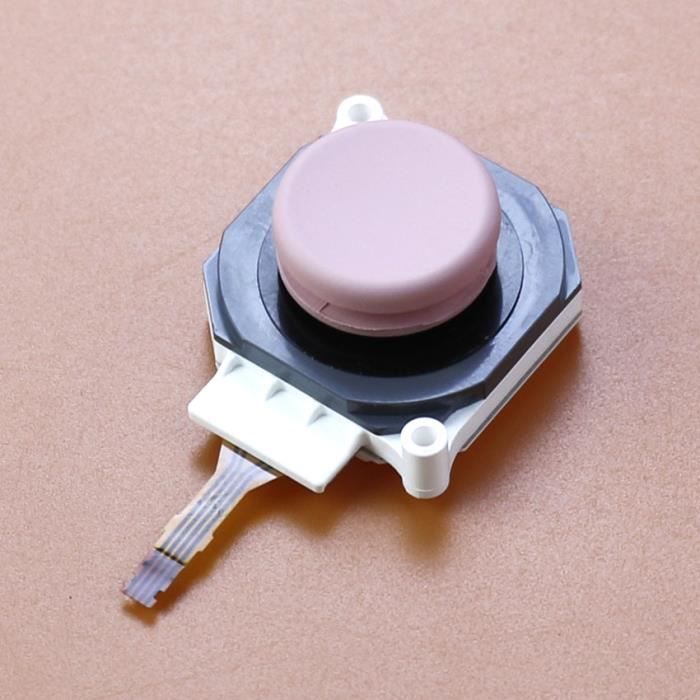 Lot De 2 Joysticks (Boutons Analogiques) Rose Pour Manette PS4 - Réf. 1160
