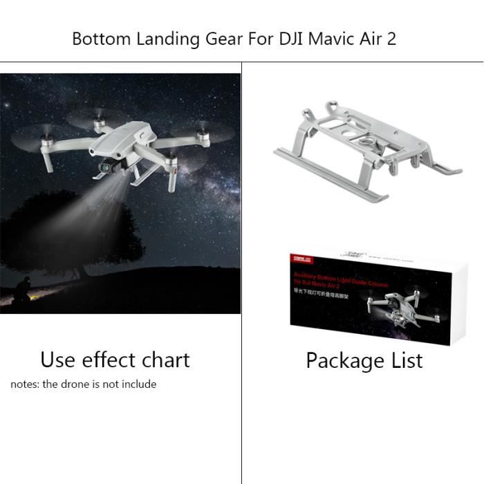 Train D'atterrissage Avec Projecteur à Double Lumière Pour