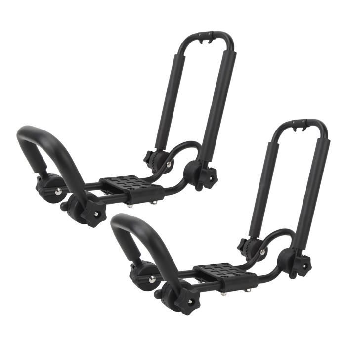 Akozon PorteKayak Toit Pliable Universel pour Voiture Support Adapté à Tous les Modèles de