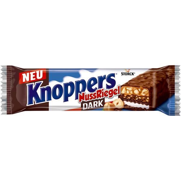 Knoppers Barre de noix Dark chocolat noir 40g (Pack de 24) - Cdiscount Au  quotidien