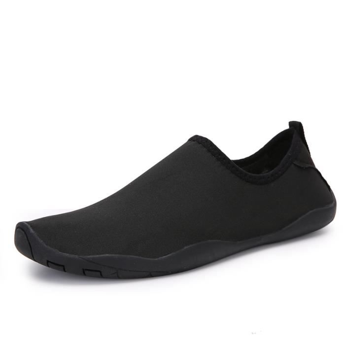 Taille 40 blanc Chaussures De Peche Pour Hommes Et Femmes Chaussures De Loisirs De Sport De Plage Pataug Cdiscount Sport