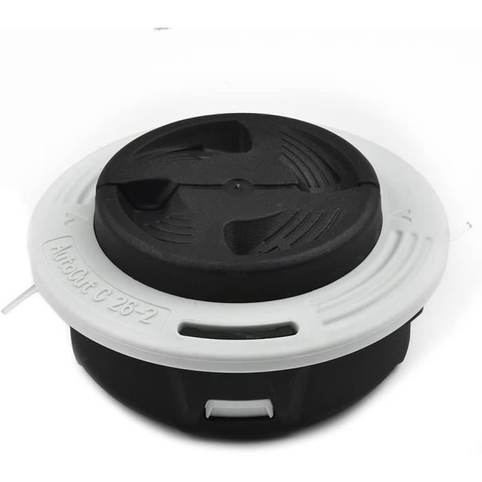 JOJOCY Lot De 2 Têtes De Coupe Double Ligne C26-2 Pour Stihl FS55 FS56 FS70 FS80 FS85 FS89 FS90 FS94 FS100 FS120 FS130 FS240 FS250 FS260R FR130 FR410 FR460 FS-KK M FSA900