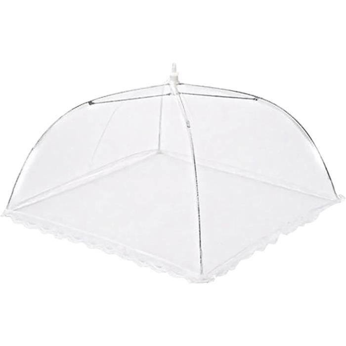 Cloche Alimentaire Pliable en Maille, Lot de 3 Couverture Nourriture Maille Réutilisable Pop-Up Insecte Protecteur Filet de Maille - Maison