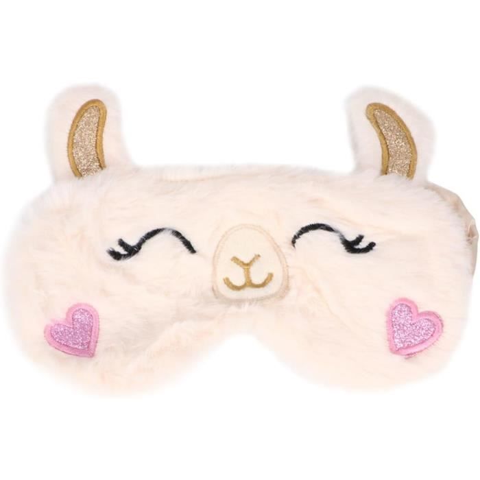 2 Masques De Sommeil Animaux Mignons | Doux Et Occultants | Pour Enfants Et Femmes