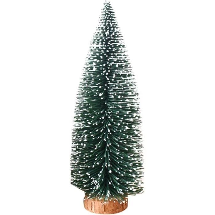 Petit Sapin De Noël De Table Avec Base En Bois Décoration De Table 20