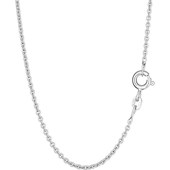 Chaine Argent Massif NKlaus Chaîne Gourmette En Argent 925 - Anti