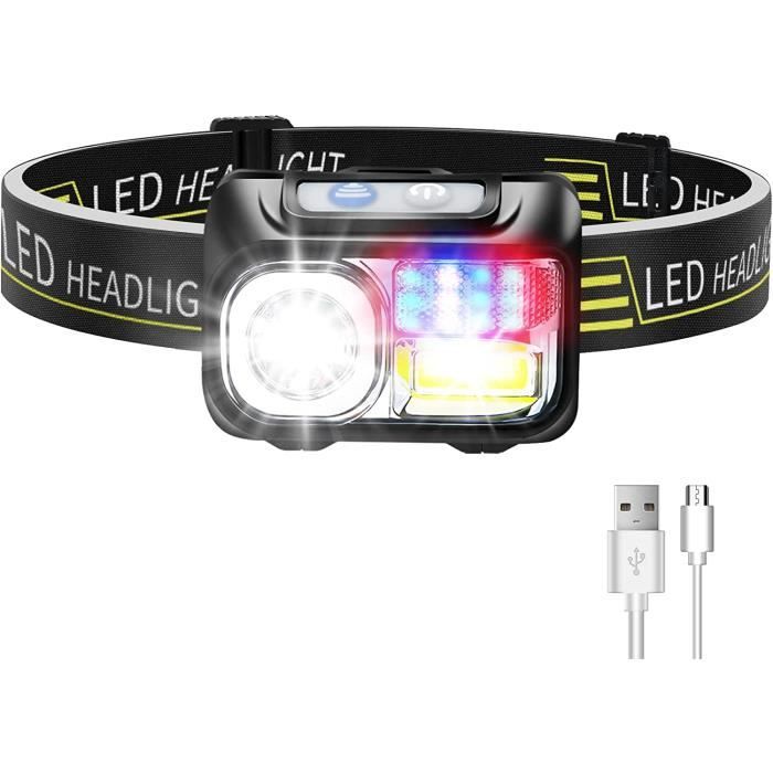 Lampe Frontale Rechargeable, Lampes Frontale Running, 350LM