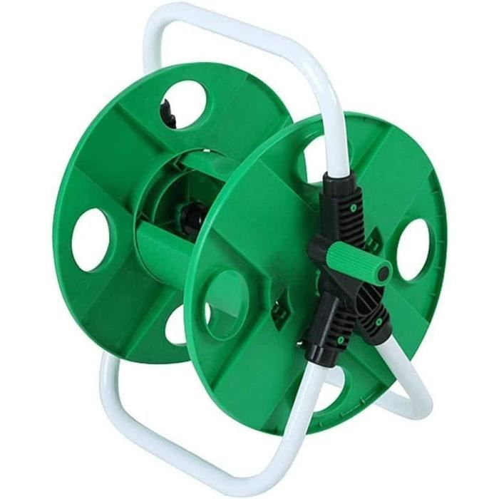 Support Rangement Tuyau D'Arrosage PHENOFICE - Étagère Murale Acier, Gain De Place Garage/Jardin (Argent, 22.5cm) - 7