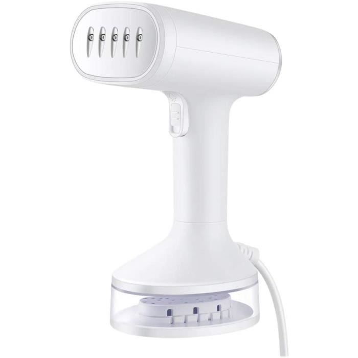 Défroisseur Vapeur Portable - 1200W, Réservoir 110 Ml, écran Numérique, Base Anti-brûlure
