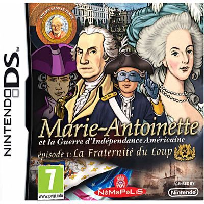 Marie Antoinette Et La Guerre D'indépendance Américaine. Episode 1 : La Fraternité Du Loup Nintendo Ds - vue 2
