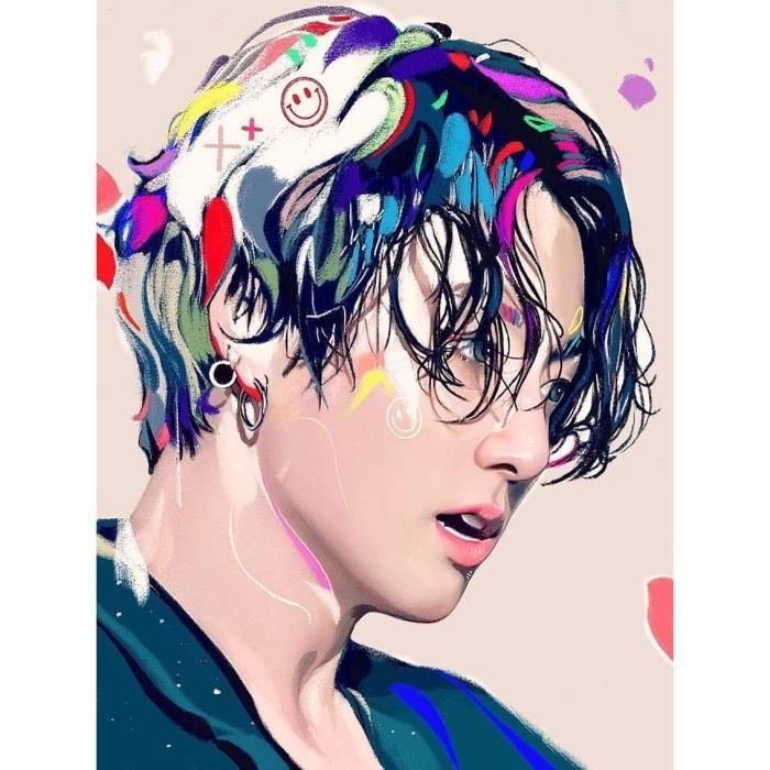 Bts Diamond Painting, Diy 5D Diamond Painting Bts, Diamond Painting