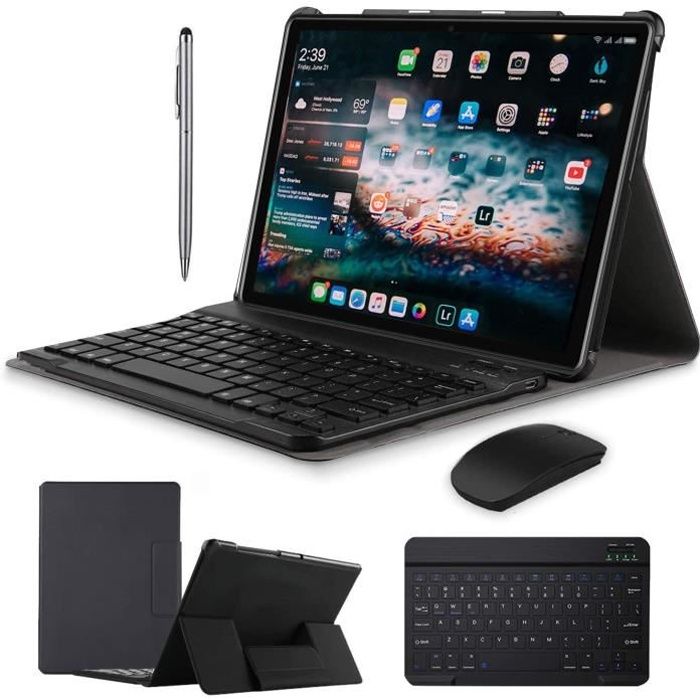 Tablette tactile DUODUOGO P6 - Android 9.0 - 4Go RAM - 64Go Stockage - 4G/Wifi - Double caméras 5MP+8MP