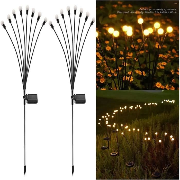 25 Papillons De Jardin Décoratifs - Piquets Métal Pour Extérieur/Intérieur