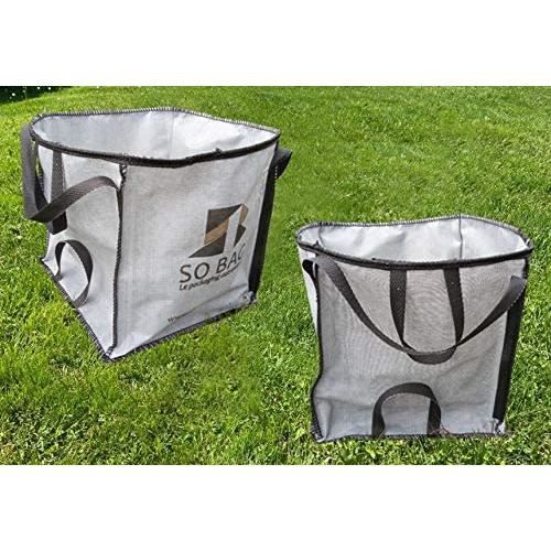 Sac de jardin professionnel 250 L autoportant (reste ouvert) pour végétaux  (déchets verts de jardin, herbe, branches, feuilles[142] - Cdiscount Jardin