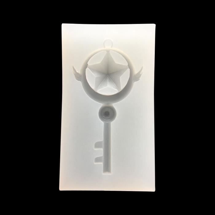 Acheter Moule à pendentif en résine, moules à bijoux multi-formes avec trous, accessoires de fabrication manuelle, matériau en Silicone pour boucles d'oreilles