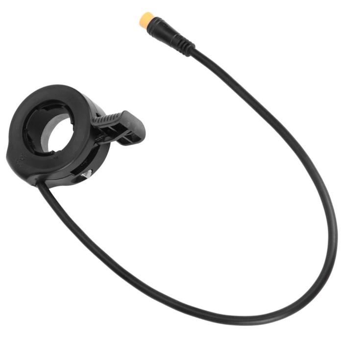 Baluoqi Accélérateur De Pouce Pour Vélo Électrique - Contrôle De Vitesse Précis Avec Connecteur Étanche Femelle 3 Broches