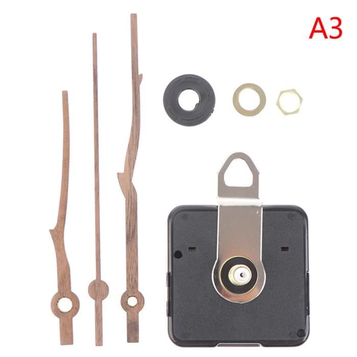 Rayher Mouvement Horloge Quartz 7,6mm Ø Axe 16mm - Mécanisme Précis Pour DIY Horlogerie