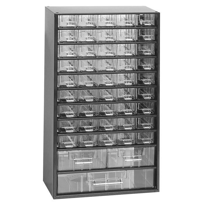 Casier de rangement pour vis Bloctiroirs HxLxP 551 x 306 x 155 mm