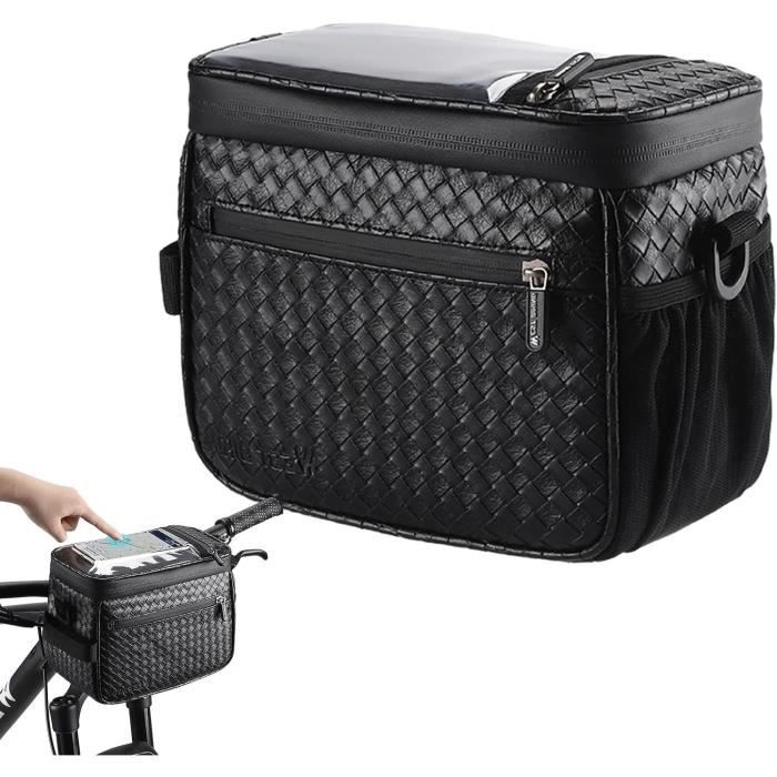 Sac à dos - Noir - Tissu Oxford - Bandes réfléchissantes - 37 x 37 x 14