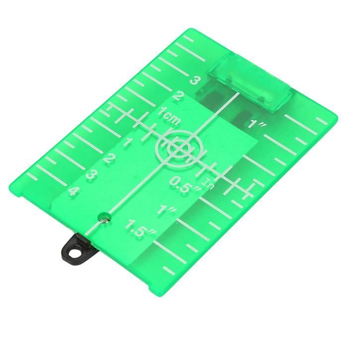 TeamSky Lot De 2 Cibles Laser Avec Sol Magnétique En ABS, Carte Magnétique Avec Support Pour Remplacement (2 Pièces, Vert