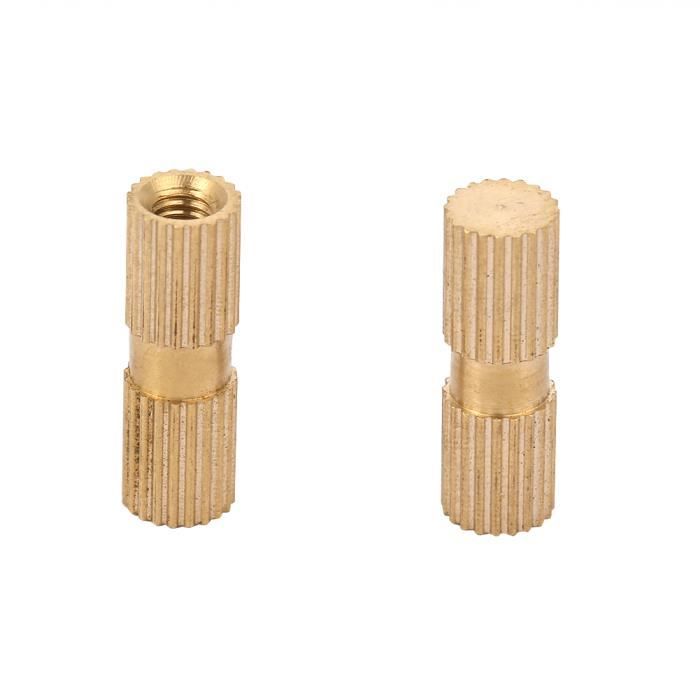 EJ.life Embedded Knurled Nut, Knurled Nut, high quality brass plastic