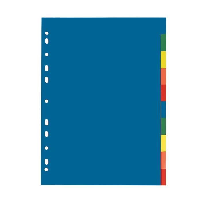 Jeu D'intercalaires En Plastique AVERY Pour Format A4 - 8