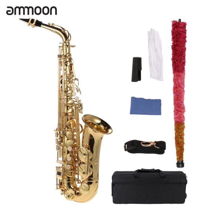 Balight Saxophone Sourdine pour véhicule léger en métal Amortisseur pour Saxophone Alto Saxophone Instruments à Vent en Bois pièces Accessoires 