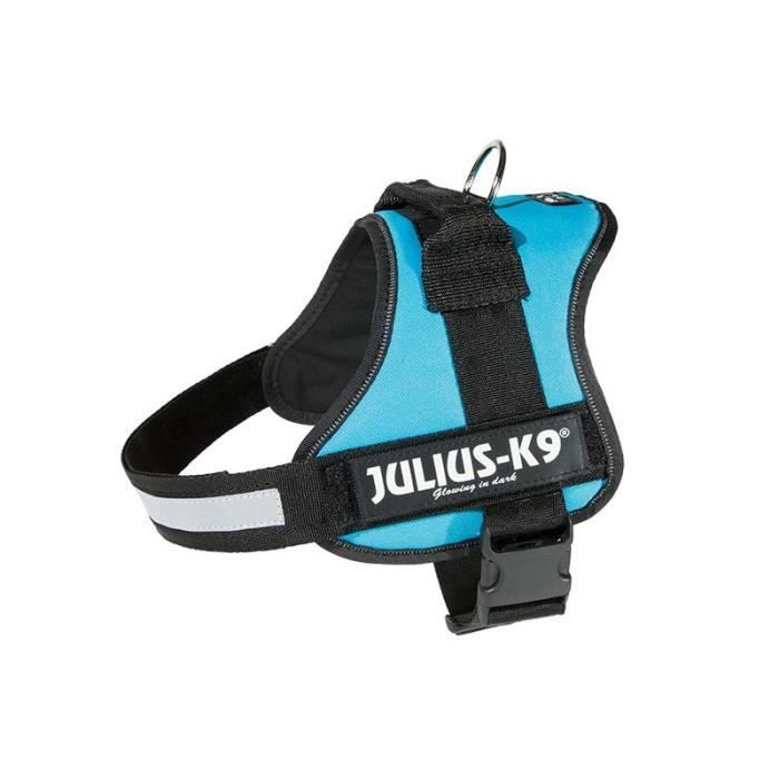 Julius K9 - Harnais K9-POWER pour chien - Turquoise - Taille 3