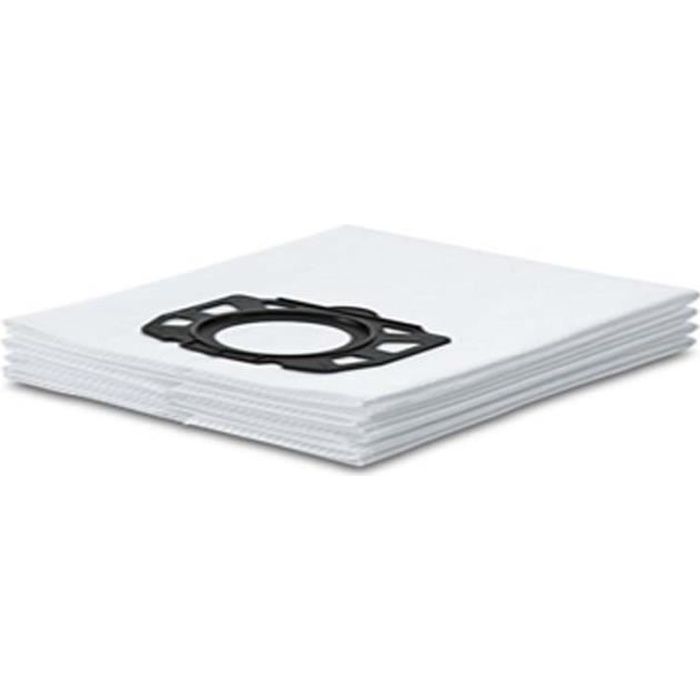 Sachet de sacs x4 - KARCHER - MV4 MV5 MV6 MV6P - Sac pour aspirateur - Collecte des poussières - Mixte