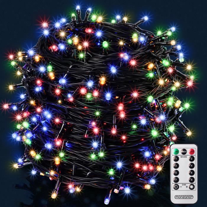 Guirlande Lumineuse LED De Noël Pour Intérieur Et Extérieur, 75 M 2000 Led Decoration Lumineuse Pour Sapin De Noel Avec Telecommande Etanche 98709163 Guirlande Lumineuse LED De Noël Pour Intérieur Et Extérieur, 75 M 2000 Led Decoration Lumineuse Pour Sapin De Noel Avec Telecommande Etanche 98709163