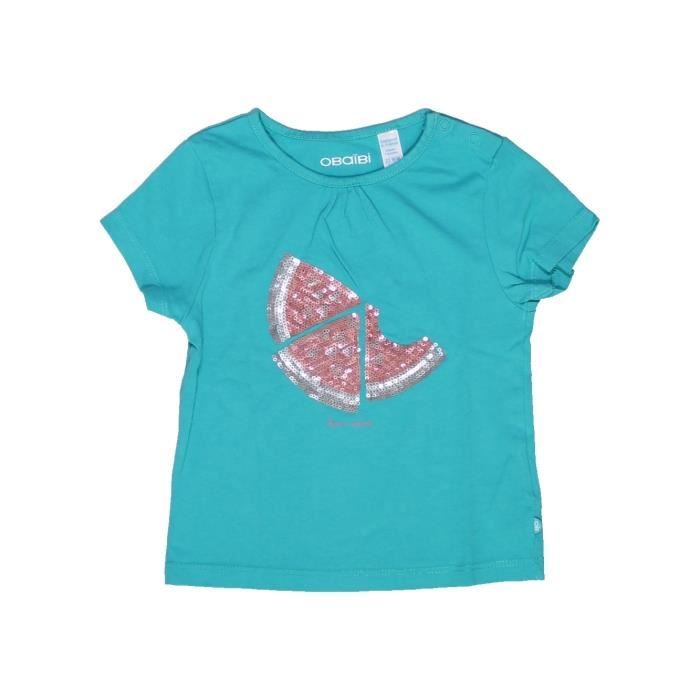 Enfant Fille Okaïdi Vêtements Okaïdi Enfant Hauts Okaïdi Enfant Tops Tee-shirts Okaïdi Enfant Tee-shirt OKAÏDI 5-6 ans gris Tops Top Tee-shirts Okaïdi Enfant 