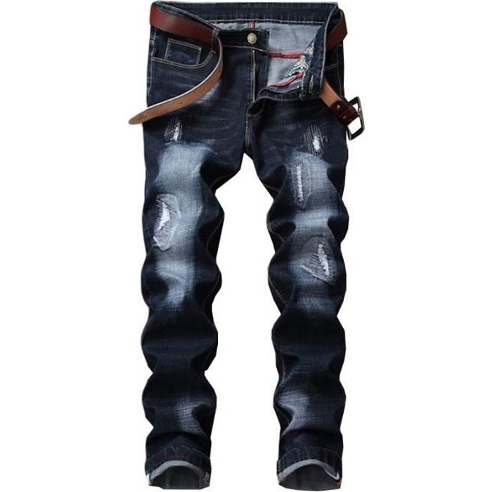 Jean homme déchiré en bas new arrivals