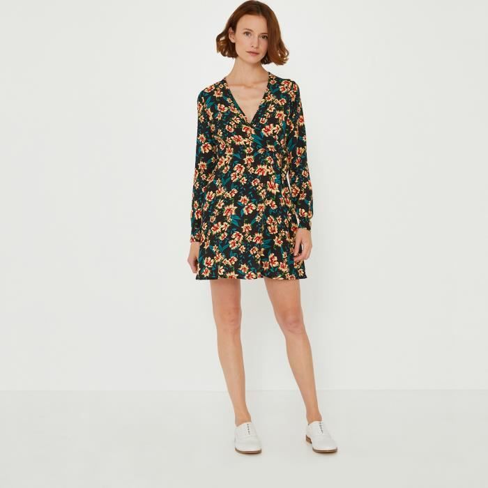 robe courte tropical